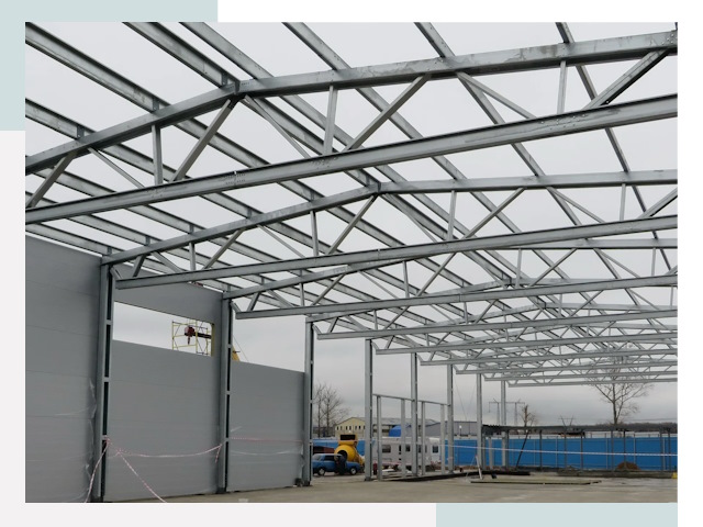 Строительство складов в Удомля от 623 руб. за м²