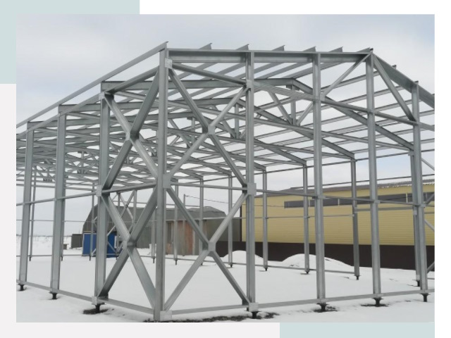 Каркасные ангары в Удомле