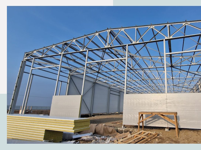 Утепленные ангары в Удомля от 623 руб. за м²