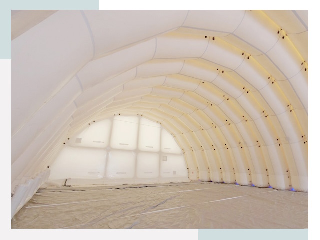 Пневмокаркасные ангары в Удомле