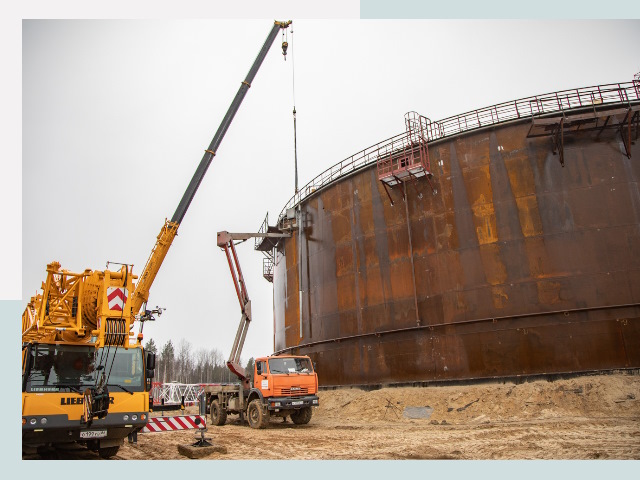 Монтаж резервуаров в Удомле от 623 руб. за м³