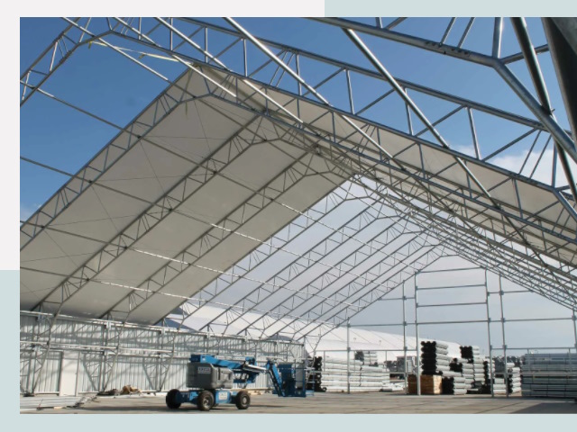 Каркасно-тентовые сооружения от СтальСтрой-Дмл по цене 623 руб.
