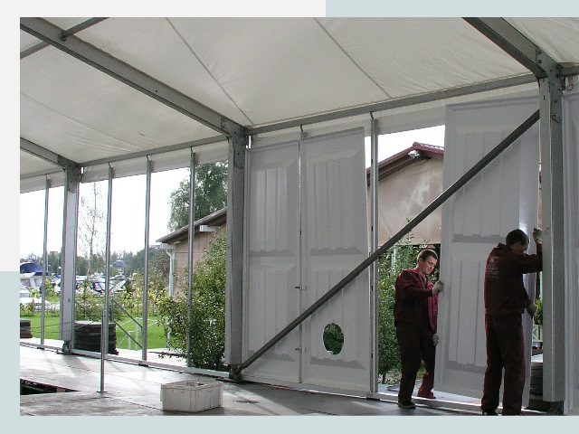 Быстро сборные шатры в Удомля от 623 руб. за м²