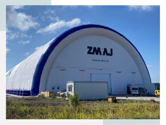 Брендирование ангаров в Удомле