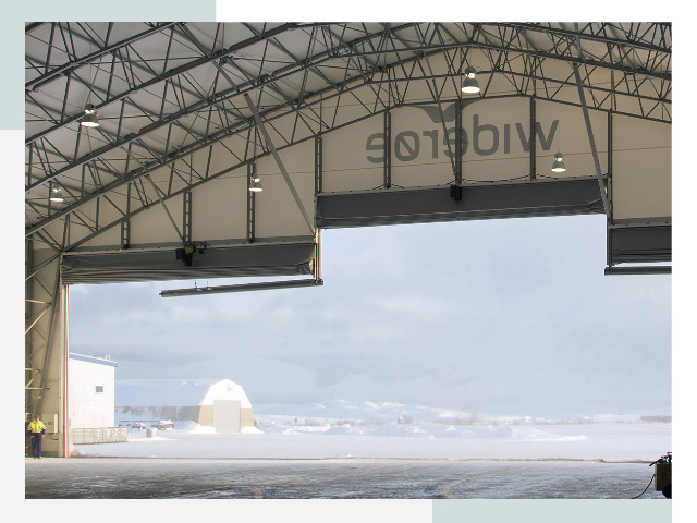 Ворота для ангаров в Удомле