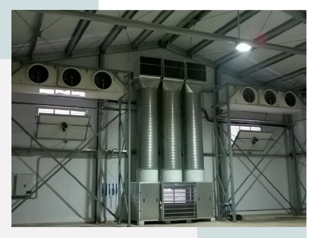 Инженерные системы для ангаров в Удомле