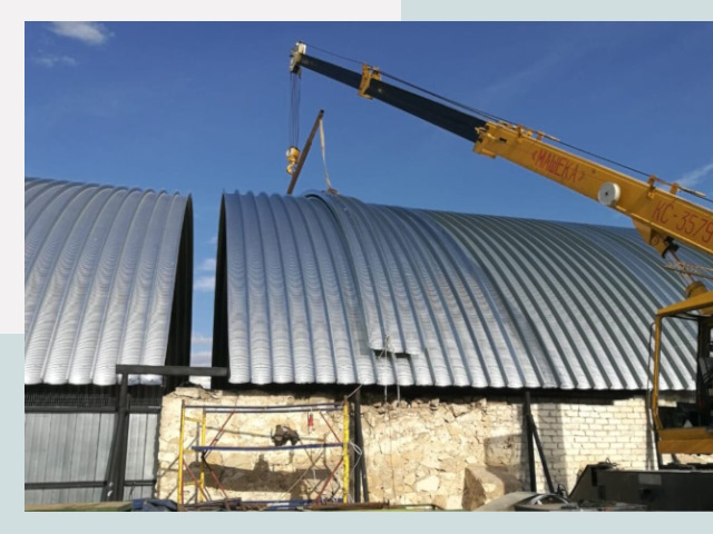 Реконструкция ангаров в Удомле от 623 руб.