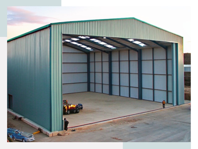 Строительство ангаров в Удомле