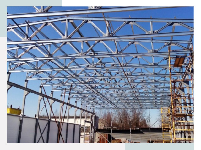 Металлокаркасы для складов в Удомле