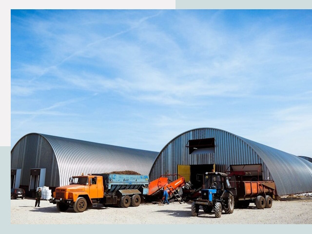 Ангары для спецтехники в Удомле